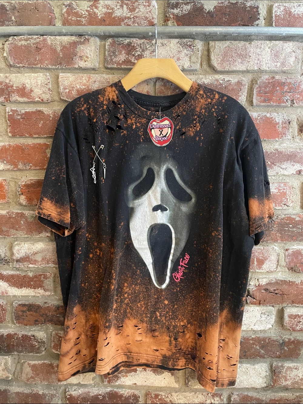 Scream Ghost Face Oversized Tee